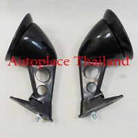 For Chevrolet Camaro Z28 1970-81 Pair Fender Mirrors Black Bullet Custom Retro