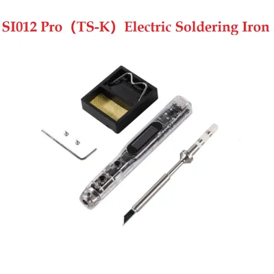 Portable Electric Soldering Iron Smart LED Digital Display Adjustable Temp Iron Built-in Buzzer
