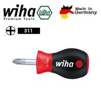 Wiha ไขควงปากแฉก ด้าม นิ่ม/สั้น ขนาด PH3x25 mm สำหรับ พื้นที่แคบ/จำกัด รุ่น 311 No.26970