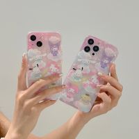 Rivel เคสหลากสีน่ารักลายการ์ตูน,เคสโทรศัพท์แข็งมันวาวสำหรับ iPhone 14 Pro Max 13 Pro Max 12 Pro Max 11เคสโทรศัพท์กันกระแทกพร้อมเลนส์คลุมทั้งหมดป้องกันกล้อง