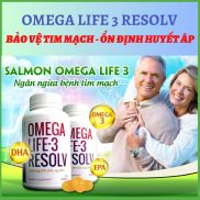 Omega life 3 resolv, lọ 120 viên