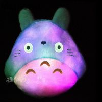 【CW】Cute New Totoro Led Luminous Plush Pillow Lovely Totoro Toy Wedding Gift Christmas Gift Birthday Gift