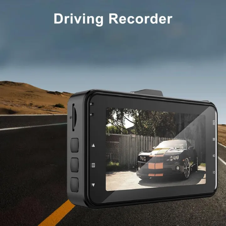 3 Inch LCD Dash Cam Video Recorder Driving Front And Back Car Recording