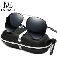 LouisWill แว่นกันแดดผู้ชาย แว่นตาแฟชั่นผู้ชาย แว่นตาผู้ชาย Men Sunglasses