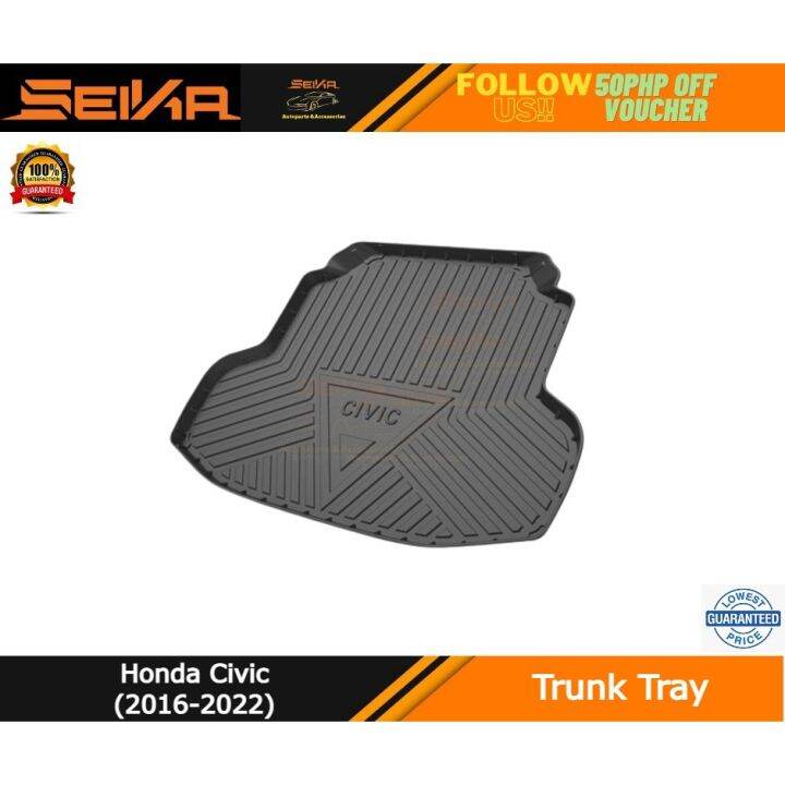 Honda Civic 20142021 Trunk Tray Cargo Tray Lazada PH