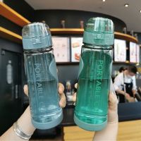 【CC】❈❁◐  500ml Bottles Gym Leak-proof Drop-proof Shaker Mug Outdoor Kettle Plastic Drink Cup BPA