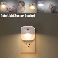 SDFHSFGA Warm White Smart Light Sensor Energy Saving Living Room Children LED Bedside Lamp Night Light Wall Lamp