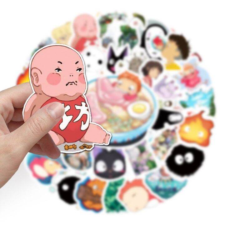 japanese-anime-ghibli-hayao-miyazaki-totoro-spirited-away-stickers-princess-mononoke-kiki-student-stationery-sticker-de