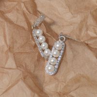 Earring Pearl Zircon