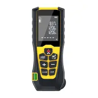 328Ft/100M Distance Meter, Measuring Ruler Length Area Volumes Measuring Device LCD Display Digital Ranges Finder