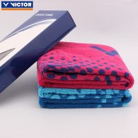 Victor VICTOR Victory TW190แบดมินตันกีฬาผ้าขนหนูผู้ชายและผู้หญิงออกกำลังกายแห้งเร็วชนิดบรรจุกล่องผ้าฝ้ายดูดซับ