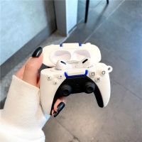 เคส Ps5คอนโซลเกม Ps 5 Gamepad สำหรับ Airpods 1 2 3 Pro หูฟังที่จับรีโมทควบคุมฟองน้ำครอบหูฟังโทรศัพท์สำหรับ Air Pods