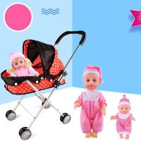 [COD] With a doll on behalf of the baby cart toy mini simulation reinforced iron large with