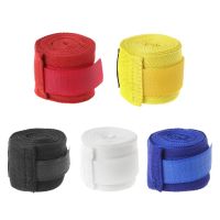 【LZ】◎  Algodão Boxe Bandagem Wrist Wraps Combate Proteger Boxe Esporte Kickboxing Muay Thai Handbands Treinamento Competição Luvas 3M