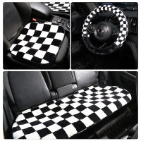 Car Winter Plush Seat Cushion Covers Warm Carseat Pad Mat Protector For Mini Cooper R53 R56 R60 R61 F54 F55 F56 F60 Accessories