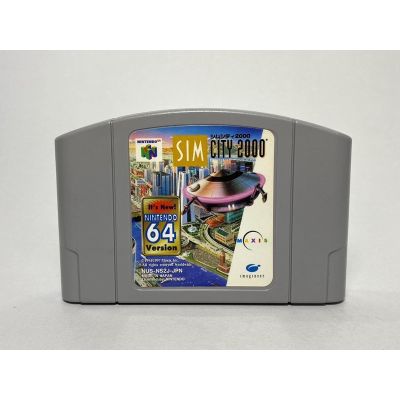ตลับแท้ Nintendo 64(japan)  N64  Sim City 2000