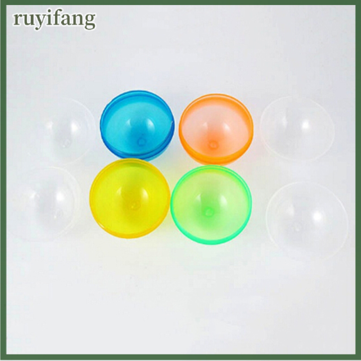 ruyifang-10pcs-45mm-ลูกพลาสติกแคปซูลของเล่นที่มีเครื่องจำหน่ายของเล่นขนาดเล็กที่แตกต่างกัน