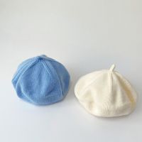 【YD】 2023 New Hats Color Warm Beret Knitted Baby Boys Kids Painter Beanie