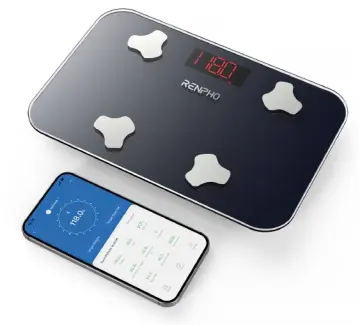 RENPHO Scale for Body Weight, Smart Fat Digital Bathroom Wireless Weight  Scale, Composition Analyzer with Smartphone App sync Bluetooth, 396lbs -  Elis