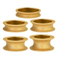 Thick Gold Brazed Diamond Angle Grinder Stone Grinding Wheel Used for Angle Grinder Grinding Wheel Tool