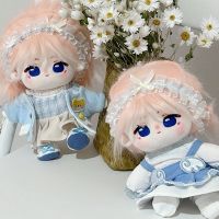 Spot parcel post Original God Coral Palace Heart Sea Mini Cotton Baby Doll Girl 20cm Naked Doll Clothes Genuine Fried Fur Doll