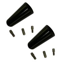 【cw】 2X Antenna 3 Cm Roof Short Pole Car Radio Foot ！