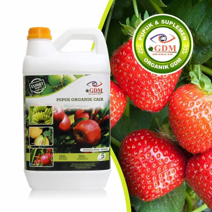 Best organic fertilizer for Stawberry 5 liters Lazada