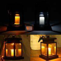 Solar Lantern Lawn Camping Decoration Landscape Courtyard Garden European-style LED Atmosphere Candle Light