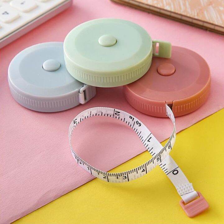 1pc Cute Mini Retractable Tape Measure For Sewing And Dressmaking