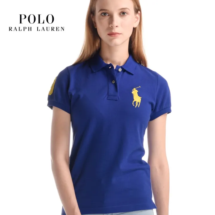 Murah VIPBAZAAR Promo Polo Ralph Lauren Polo Shirt Kaos Wanita Original (  Kuda Besar ) Elegan | Lazada Indonesia
