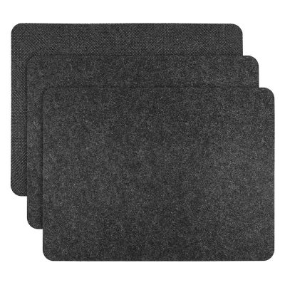 3 Pieces Heat Resistant Mat for Air Fryer Countertop Heat Protector Non-Slip Heat Proof Mat Kitchen Hot Pads for Blender