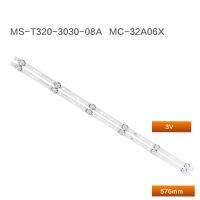 แถบไฟแบ็คไลท์ Led 2ชิ้น/เซ็ตสำหรับทีวี Mingcai-32A/3210แถบแสง JS-ME32M106ED.908L MS-T320-3030-08A