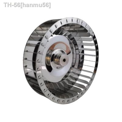 ❄ hanmu56 Roda de alumínio pequena da lâmina do ventilador eixo impulsor fã das lâminas centrífugas motor aleta 155 156 190mm