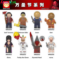 LS【ready Stock】Wm Halloween Series Assembled Minifigure LegoING Building Blocks Children Puzzle Toys Birthday Gifts1【cod】