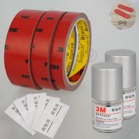 3M 94 Primer Double sided Tape Glue Adhesive Adhesion Promoter Car Reflective Stickers Nano 5D Tape Glue Strong Acrylic Foam