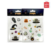 MINISO สติ๊กเกอร์เรืองแสง อุปกรณ์ตกแต่ง Halloween Series