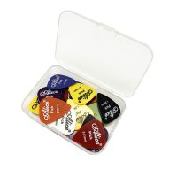 40 Guitar Picks amp; 1 Storage Box Alice Plectrum Mediator Palheta Guitarra Thickness 0.58 0.71 0.81 0.96 1.2 1.5 mm