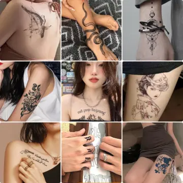 Hình xăm dán kín lưng tattoo full lưng đôi cánh thiên thần 34x48cm - Bộ quà  tặng | TheFaceHolic.com