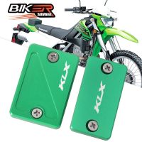 ♨ฝาครอบถังน้ำมันเบรกหน้า KLX300สำหรับคาวาซากิ KLX 300 2021กีฬาคู่2022จักรยานสกปรกน้ำมันฝาครอบมอเตอร์ไซค์