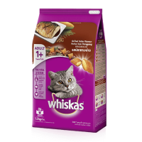 Whiskas อาหารแมวโตวิสกัส รสปลาซาบะย่าง