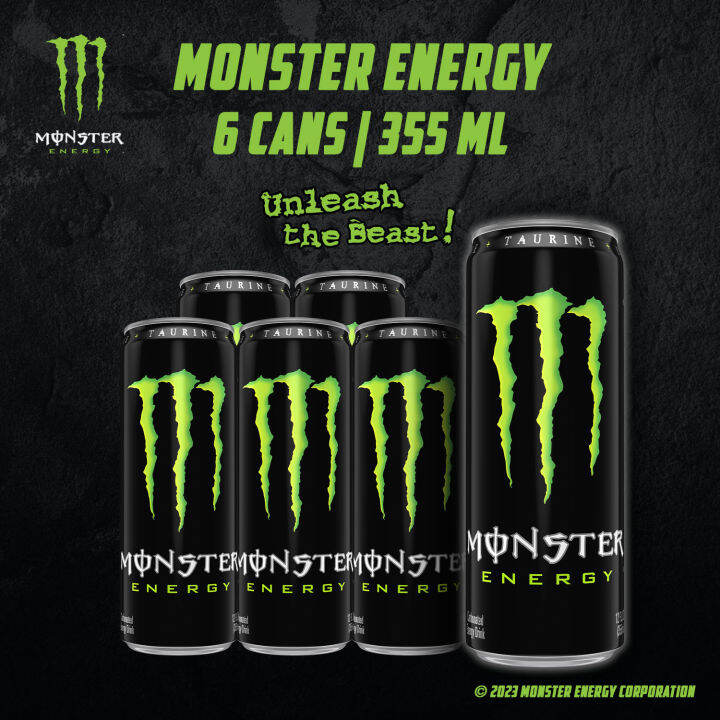 Monster Energy Green 355mL Pack of 6 Lazada PH