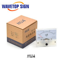 Wavesign Hua แอมป์มิเตอร์30ma 50ma 85c1 Dc 0-50ma Analog Amp Meter Current สำหรับ Co2เลเซอร์แกะสลักเครื่อง