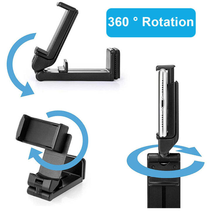 แท่นวางโทรศัพท์บนเครื่องบินอเนกประสงค์360ที่วางโทรศัพท์สำหรับเดินทางแบบหมุนได้คลิปหนีบโทรศัพท์แบบแฮนด์ฟรีสามารถใส่ได้กับ-iphone-แอนดรอยด์-duck-store-prhl-prhl