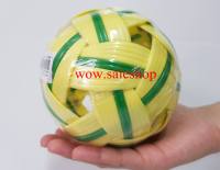 ตะกร้อ ลูกตะกร้อ (สีเขียว) อุปกรณ์กีฬา rattan ball takraw ตะกร้อพลาสติก คุ้มค่า (พร้อมส่ง)