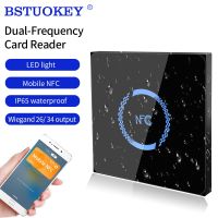 86x86 Door Access System Backlight Wiegand Slave Proximity Card Reader RS485 ID Frequency NFC