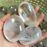 、‘】【【 New Natural Coming Hand Carved Crystals Clear Quartz Palm Healing Stones For Home Decoration