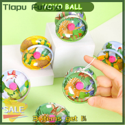 Tlapu 1Pc Magic Yoyo Alloy Dinosaur YoYo Ball With Spinning String Toys