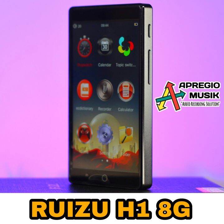 RUIZU H1 8GB Touch Screen MP3 MP4 Digital Audio Player Bluetooth built ...