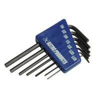 ชุดประแจแอลหกเหลี่ยม งานละเอียด 7 ชิ้น นิ้ว  L Shape Hex Key Wrench Precision 7Pcs Set Inch