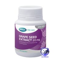 Mega We Care Grape Seed Extract 20mg 20 แคปซูล [1 กระปุก] เมก้า วีแคร์ เกรปซีด เอ็กซแทรกท์ สารสกัดธรรมชาติจากเมล็ดองุ่น